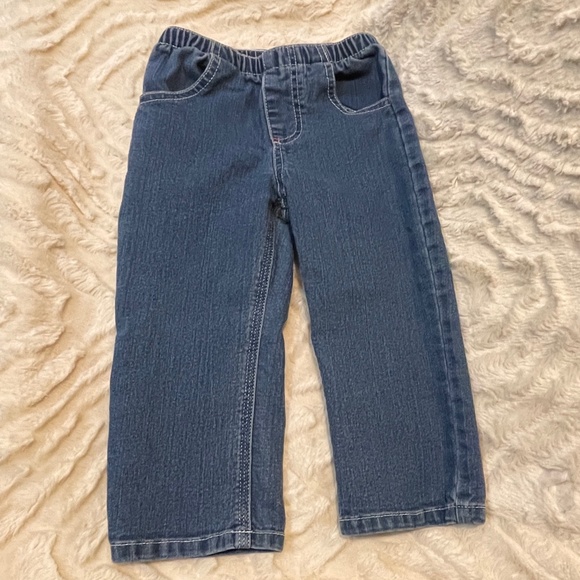 Carhartt Baby Blue Jeans Denim Pull On Pants SIze 24 Months Soft Comfy Boy/Girl - Picture 4 of 4
